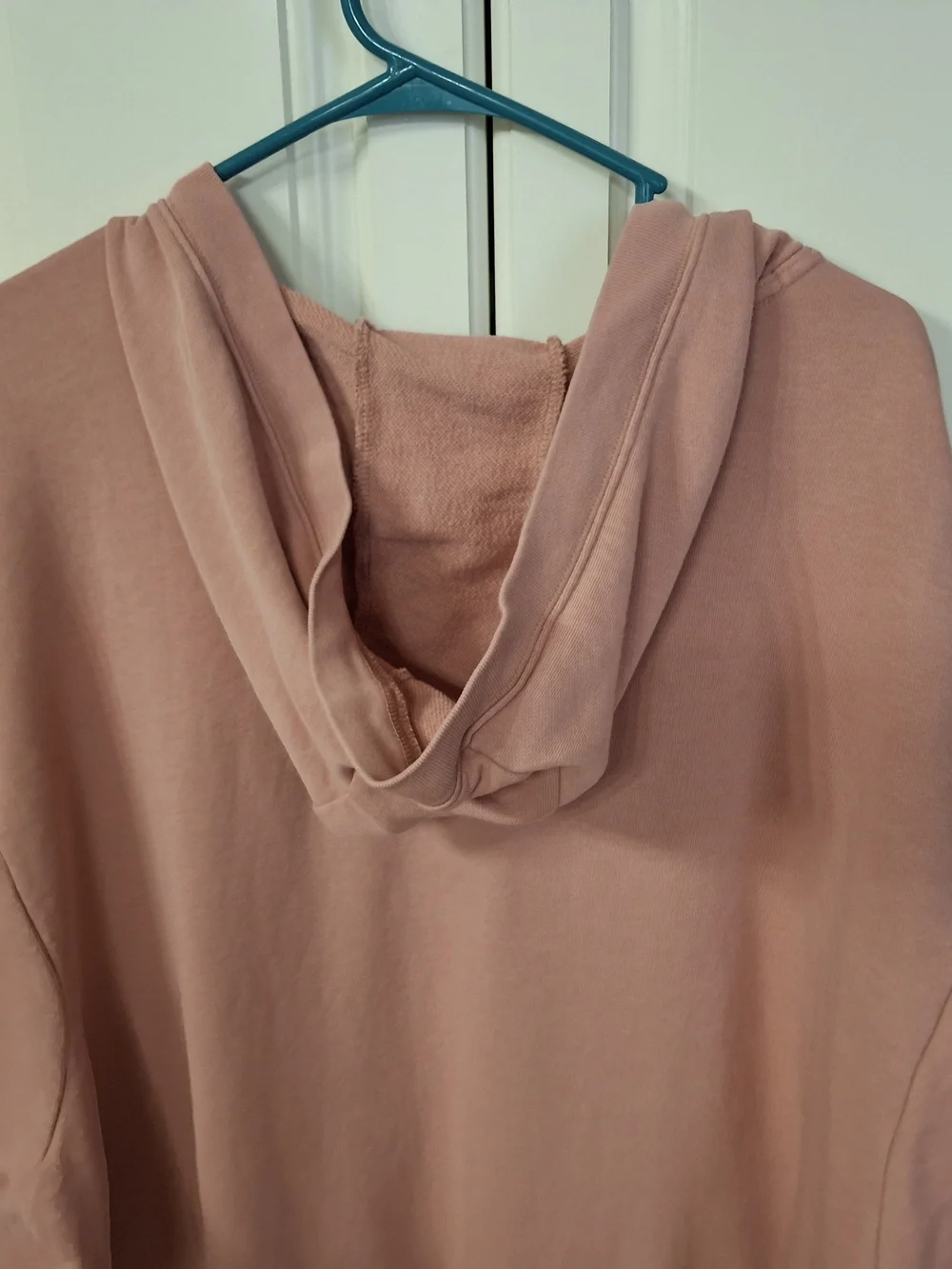 Nike Women's Pink Lace-Up Hoodie Sweatshirt